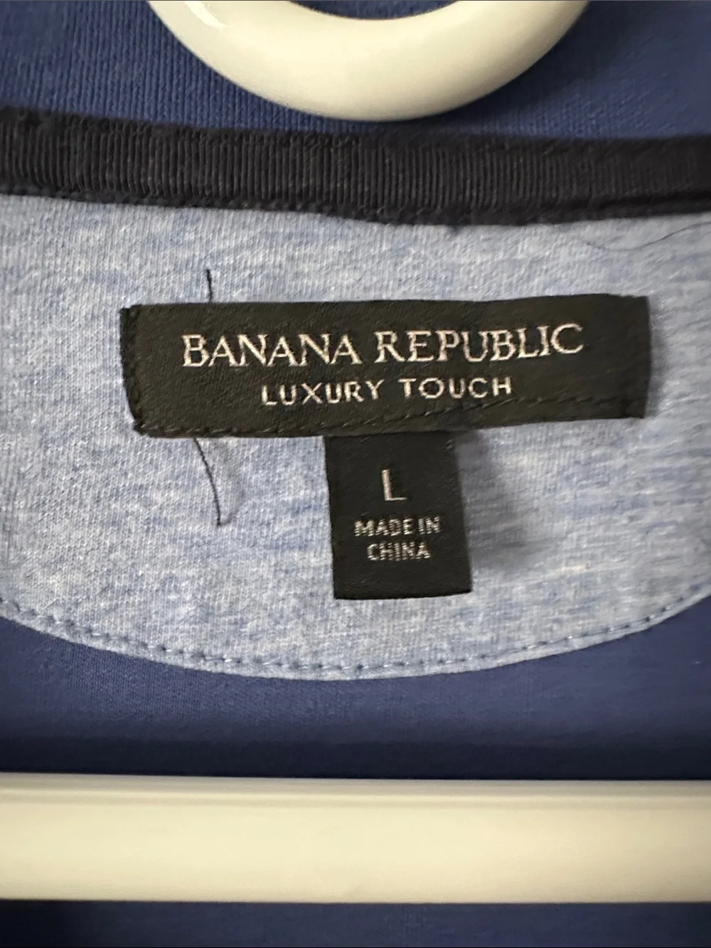 Banana Republic Men's Royal Blue Polo. Size L. EUC